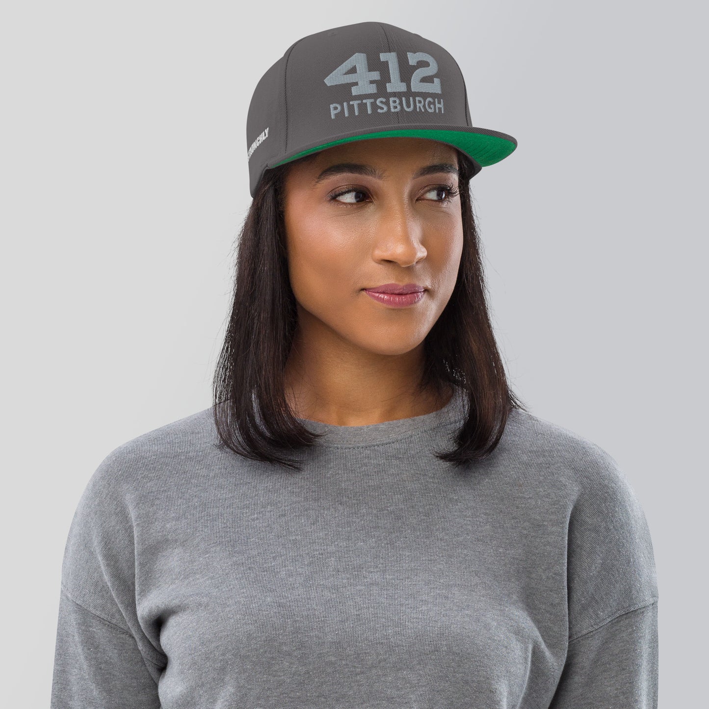 Snapback Hat - 412 Pittsburgh