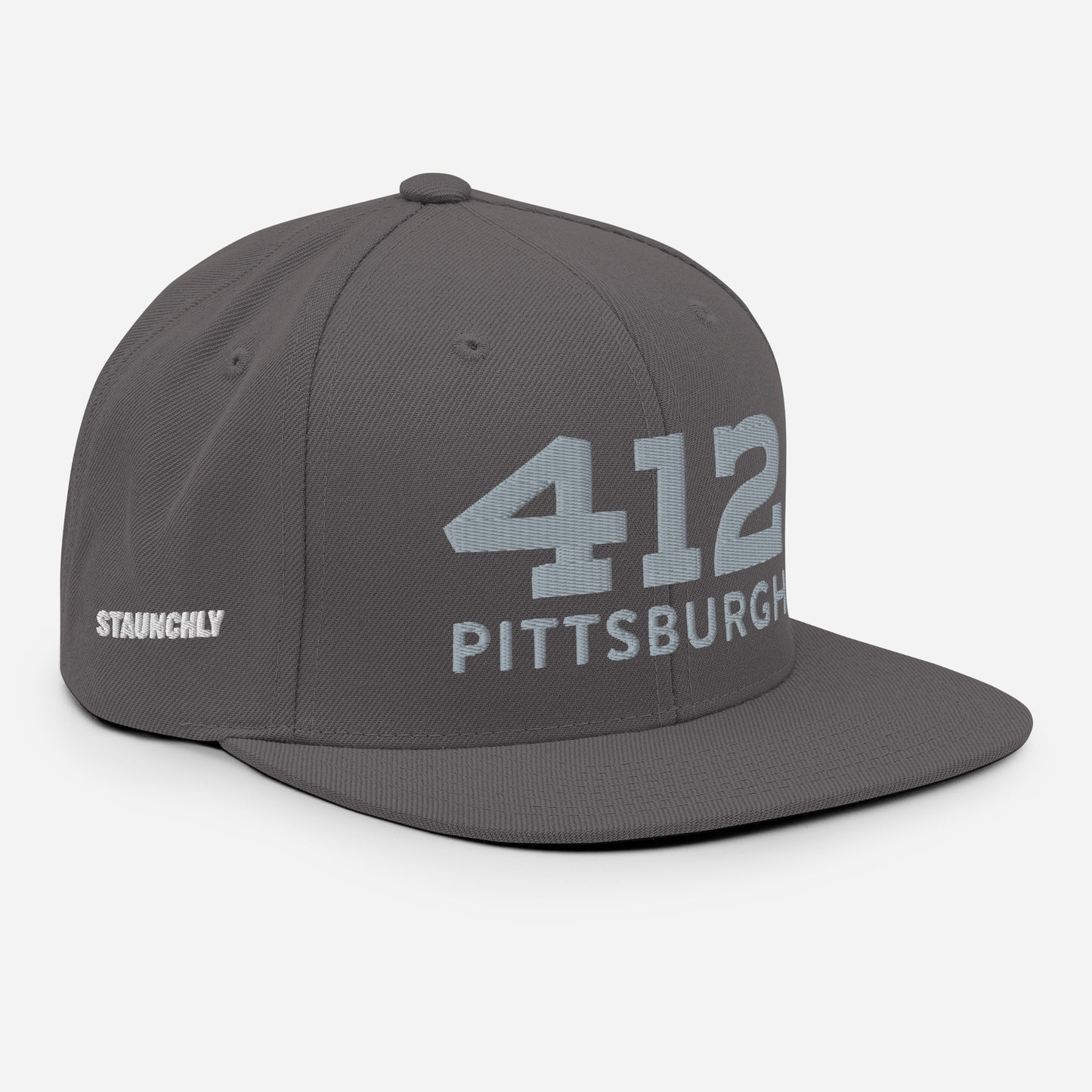 Snapback Hat - 412 Pittsburgh