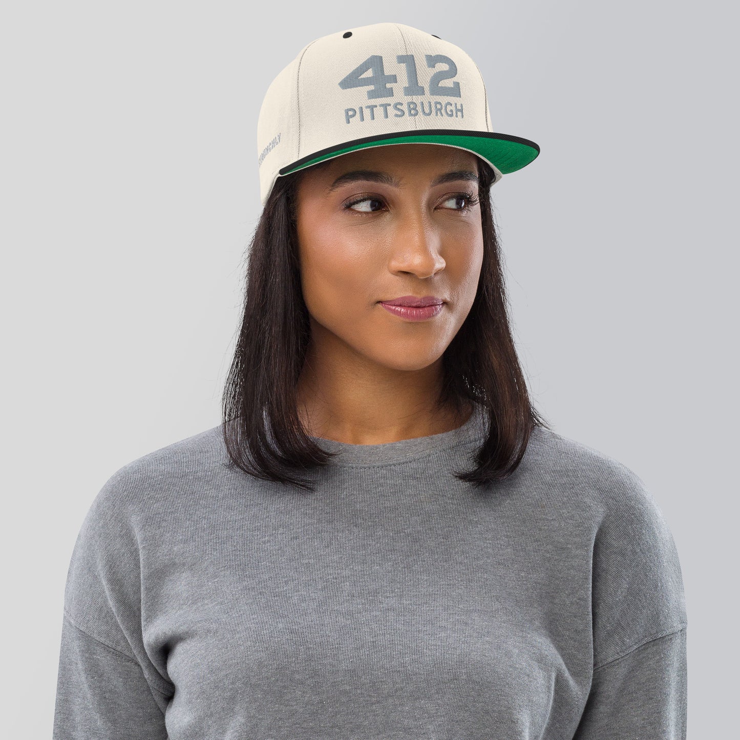 Snapback Hat - 412 Pittsburgh