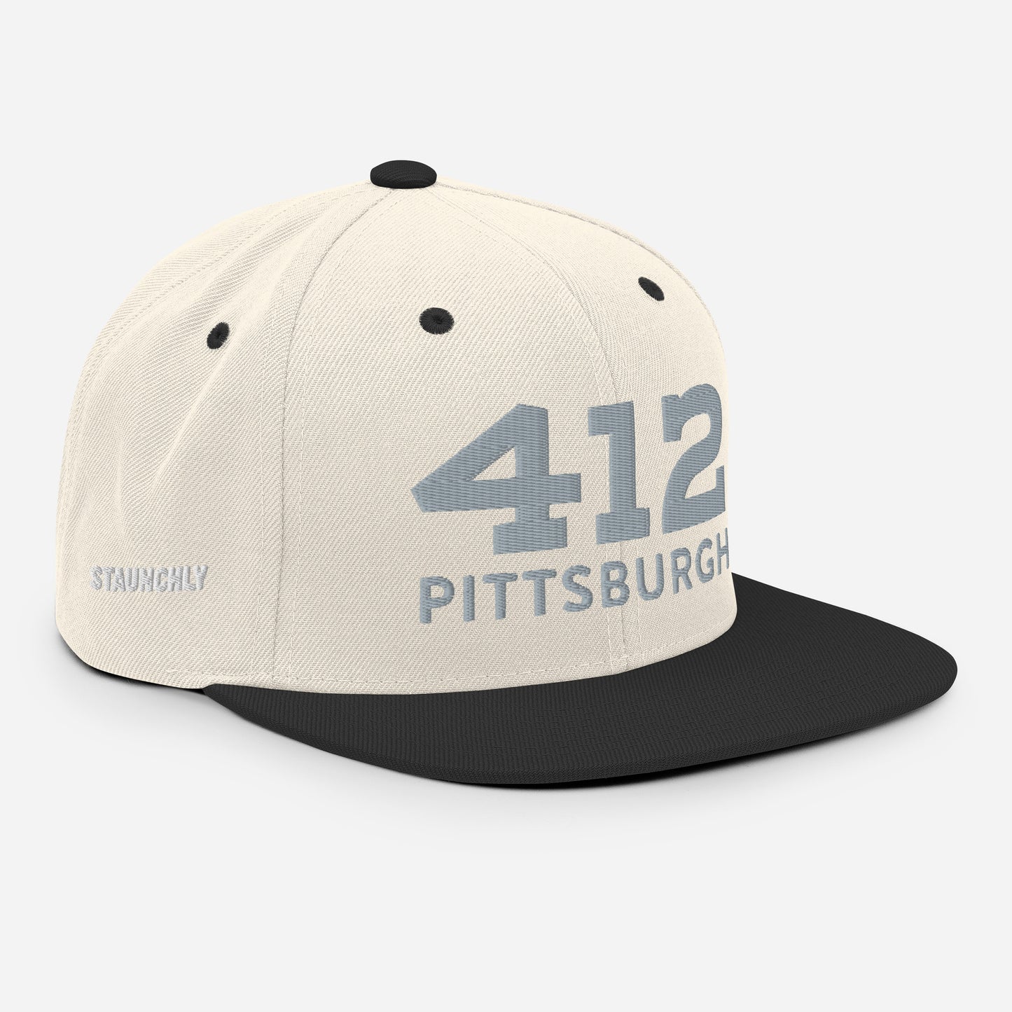 Snapback Hat - 412 Pittsburgh