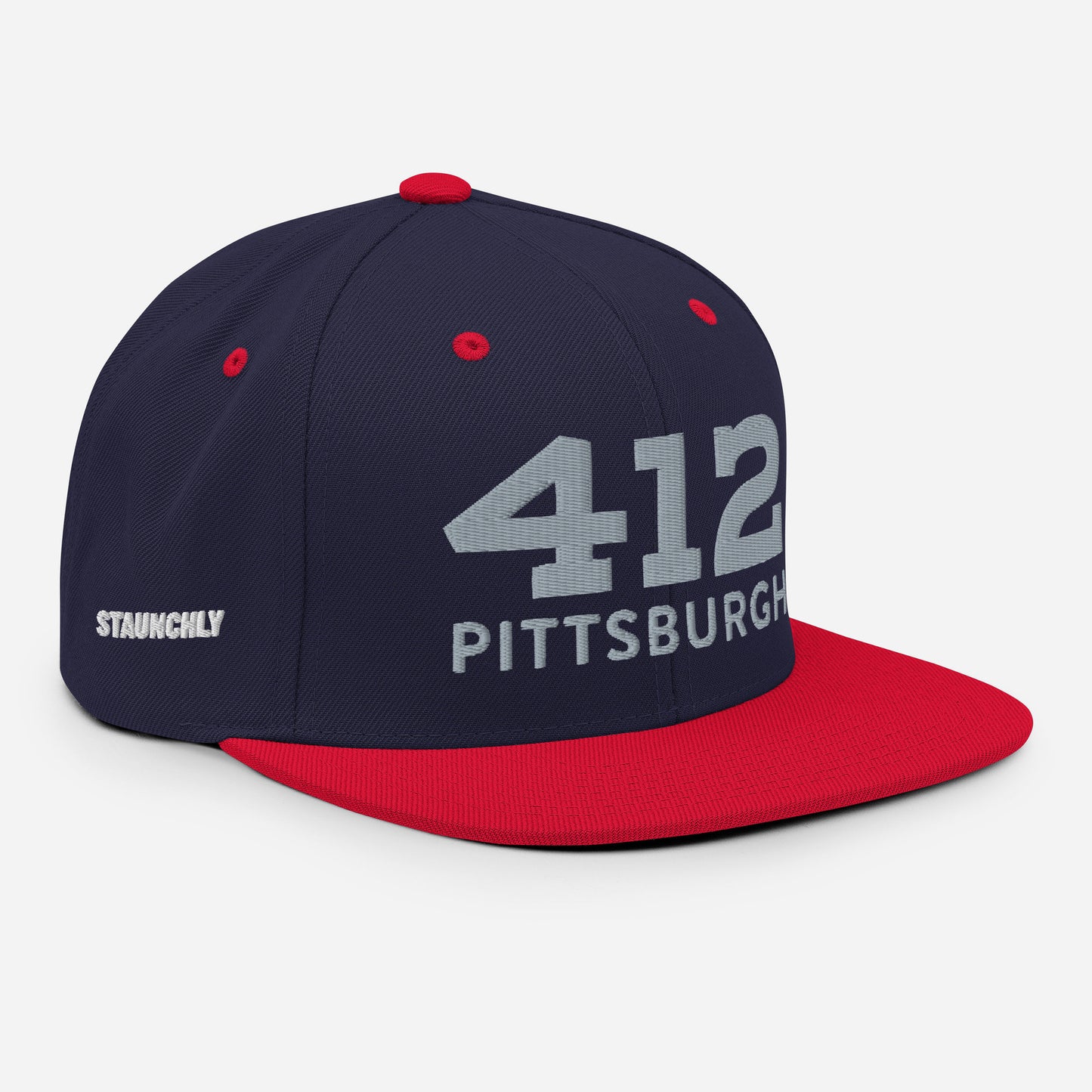 Snapback Hat - 412 Pittsburgh