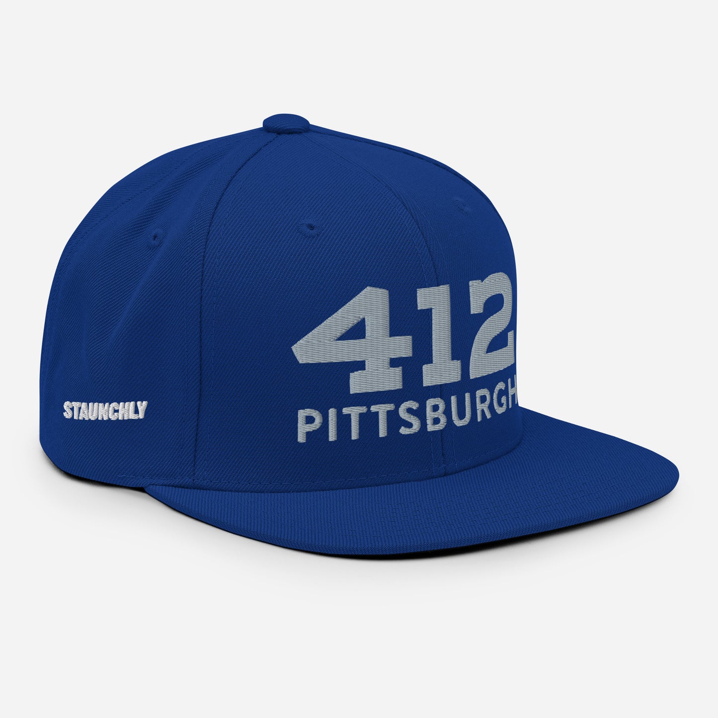 Snapback Hat - 412 Pittsburgh