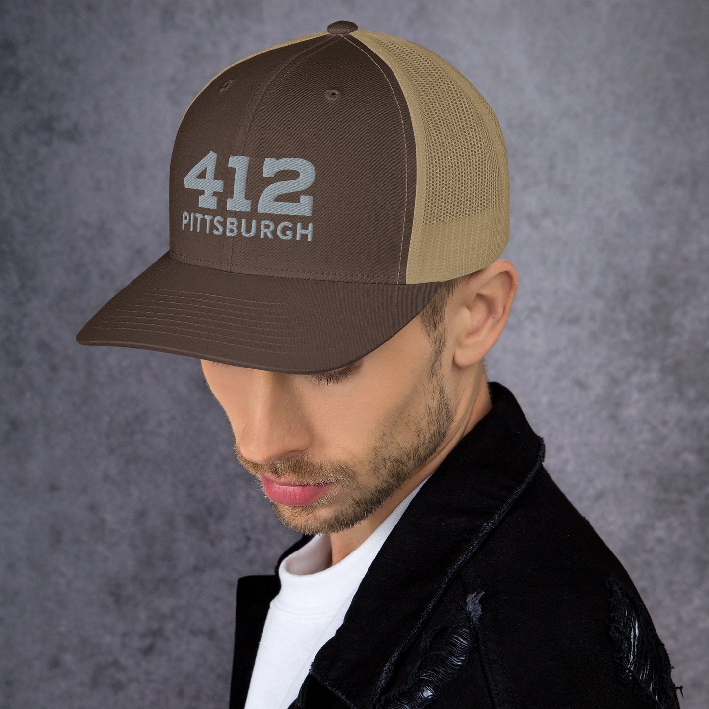 Trucker Cap - 412 Pittsburgh