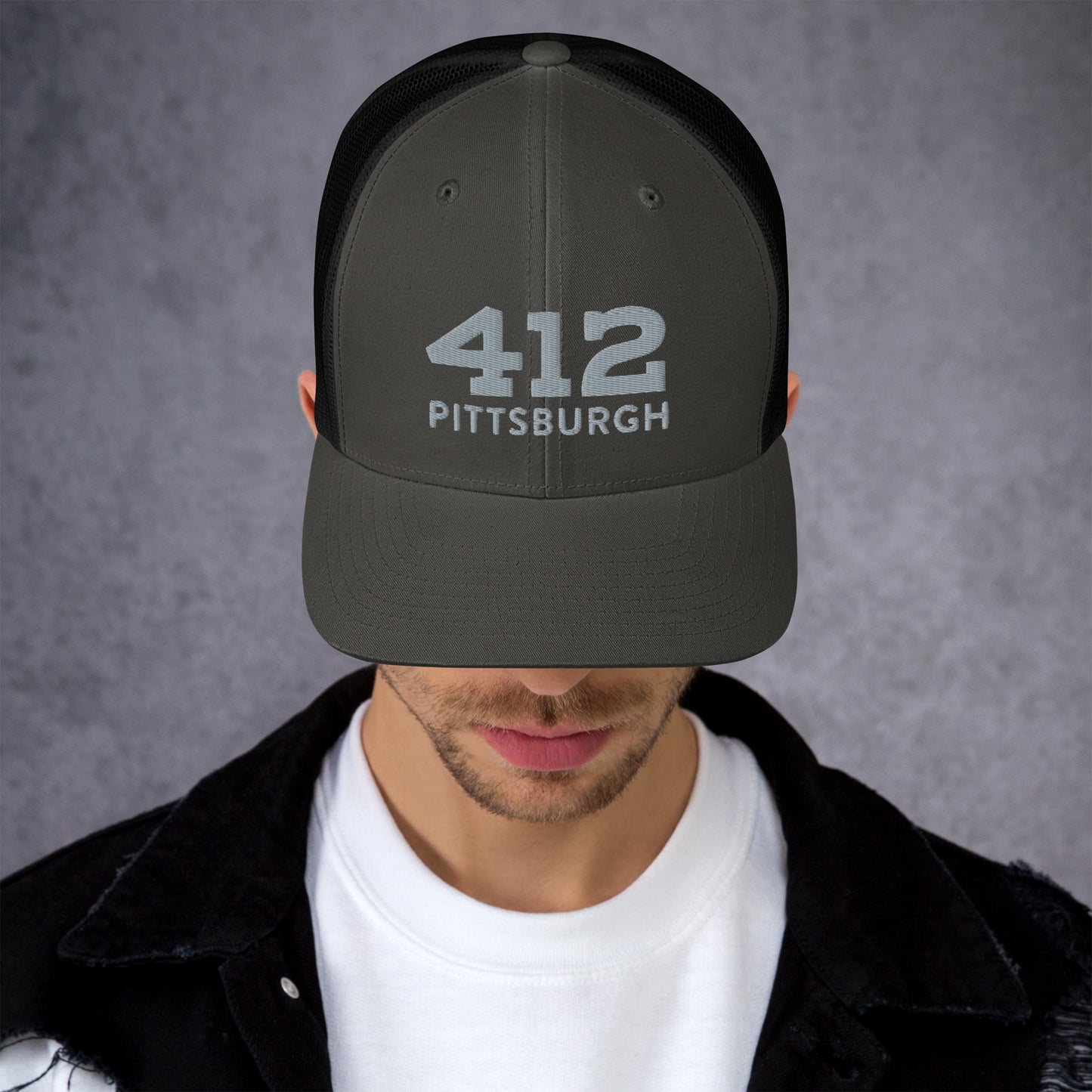 Trucker Cap - 412 Pittsburgh