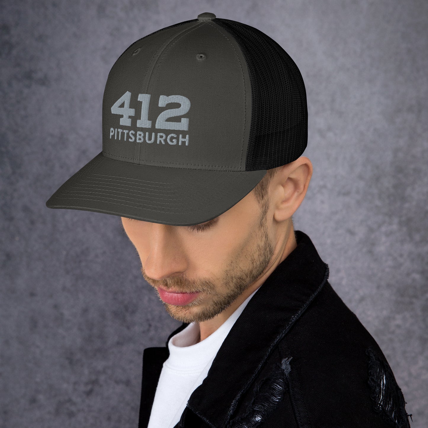 Trucker Cap - 412 Pittsburgh