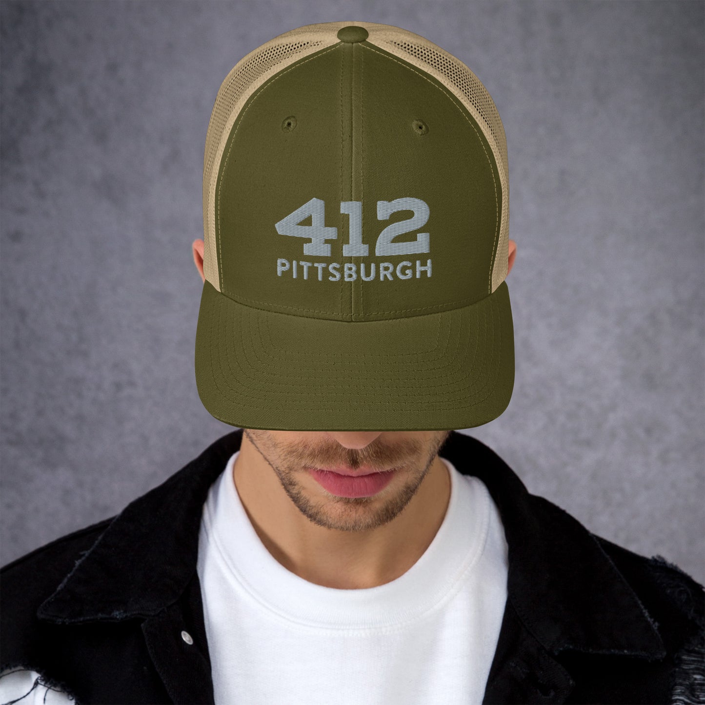 Trucker Cap - 412 Pittsburgh