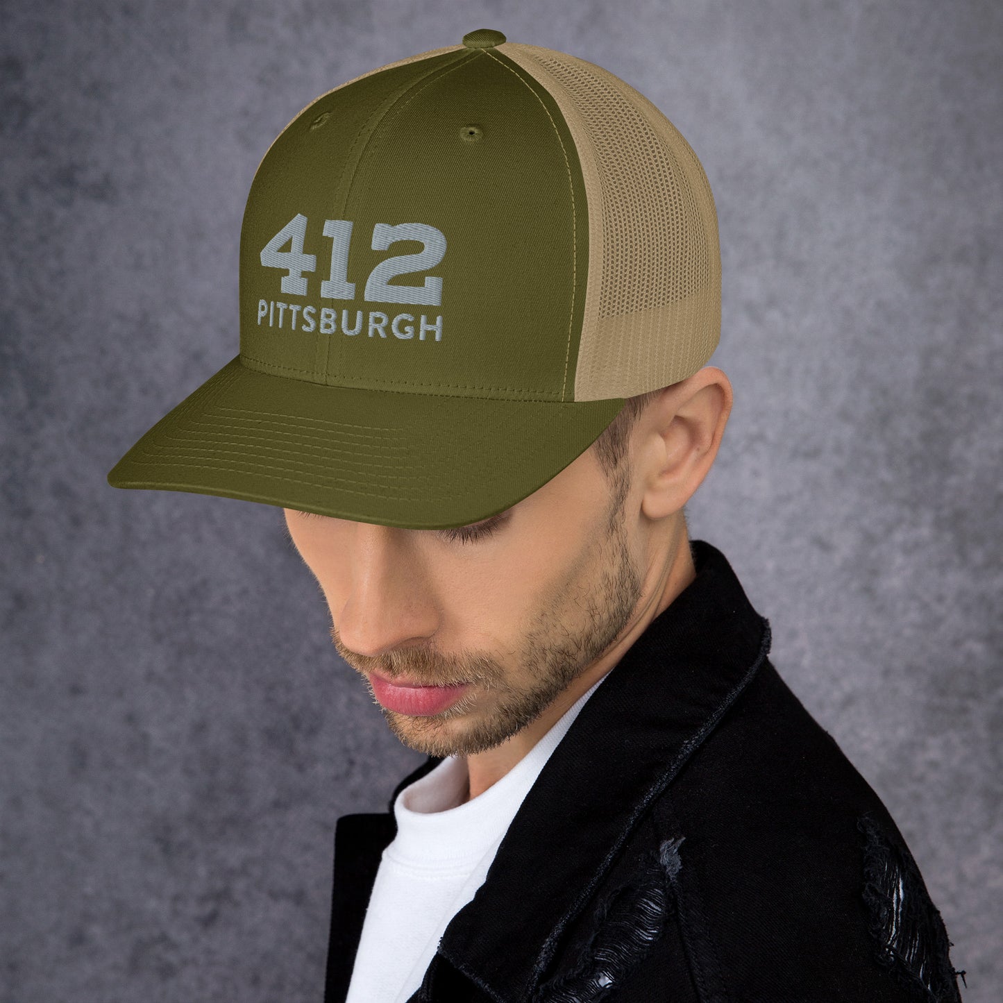 Trucker Cap - 412 Pittsburgh