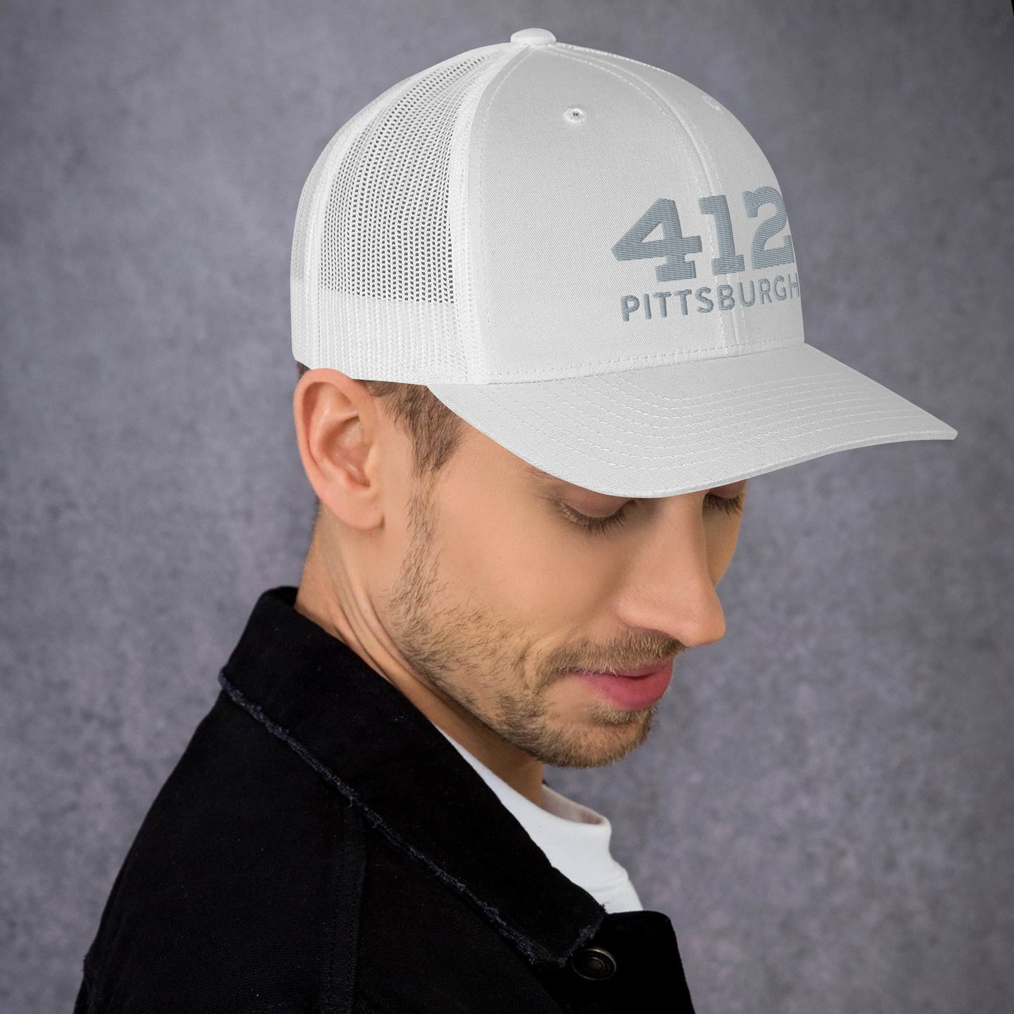 Trucker Cap - 412 Pittsburgh